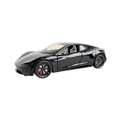 DIECAST MASTER - Auto Coleccion Tesla Roadster Escala 1 :24 Sonido Y Luz