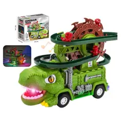 GENERICO - TIRANOSAURIOS REX CON PISTAS Y LUCES