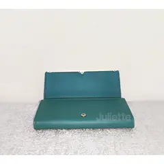 GENERICO - BILLETERA ACORDEON DE CUERO DAMA