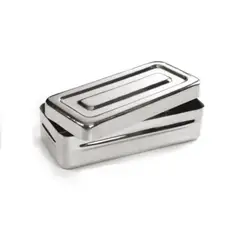 GENERICO - Caja para Instrumental Quirúrgico de Acero Inoxidable Pequeño