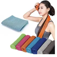 GENERICO - TOALLA DE ENFRIAMIENTO INSTANTÁNEO NARANJA