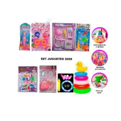 GENERICO - SET 8 JUGUETES ABS UTILITARIOS REGALO NIÑAS