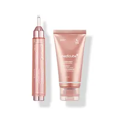 MEDICUBE - Collagen K-Glow Boosting Duo Night Wrapping Mask + Glow Booster Serum