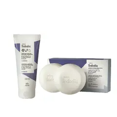 NATURA - Tododia Algodon Hidratante Corporal con Caja de 2 Jabones