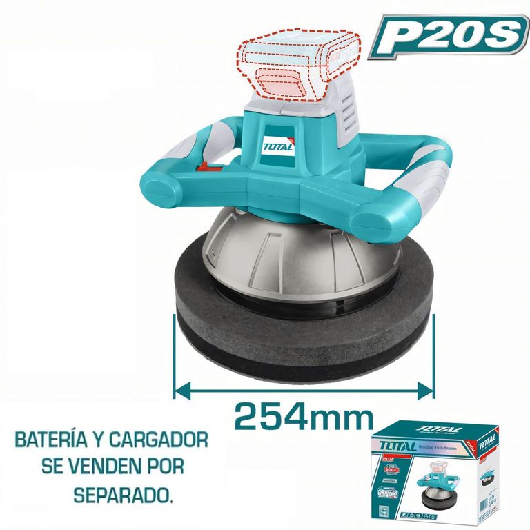Pulidora Orbital Para Auto 20v Total - TOPLI2001