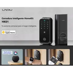 GENERICO - Cerradura inteligente Smart Lock con Huella Digital Bluetooth compatible con app l3 Homekit