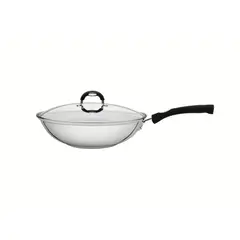 TRAMONTINA - SARTEN WOK CON TAPA 28 CM DE DIAMETRO ASTRO SILICONE
