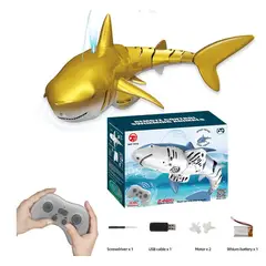GENERICO - Tiburón Acuático con Control Remoto Amarillo