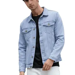 ELEMENT SPECIAL EDITION - Casaca Denim Premium Element® Corte Moderno Botones Inoxidables y Tela 100% Durable