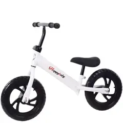 GENERICO - Bicicleta de Balance Equilibrio Para Niños Aro 12 Blanco