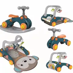 GENERICO - Kit Multifuncional para Bebé 7 en 1 con Luces Azul verdoso