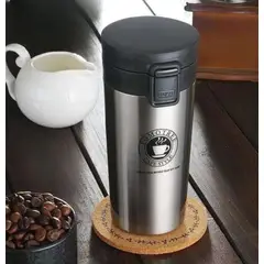 GENERICO - TAZA VASO TERMO TOMATODO TÉRMICO ACERO INOX ANTIDESLIZANTE 500ML