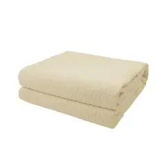 GENERICO - PROTECTOR DE COLCHÓN 2 PLAZAS IMPERMEABLE ELASTICADO TERMOGUARD