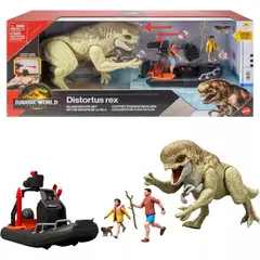 XCLUSIVE - DISTORTUS REX ISLAND SCAPE SET JURASSIC WORLD