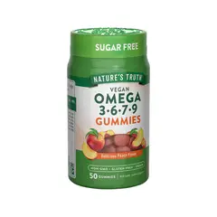 NATURE'S TRUTH - Omega 3, 6, 7, 9 - Gomitas Vegana 50 unidades