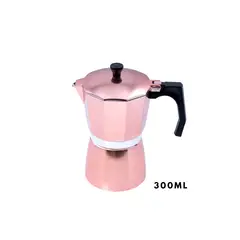 GENERICO - Cafetera Oro Rosa 6 Tazas