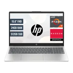 HP - Laptop 15FC0012LA AMD Ryzen 7 7730U 24GB RAM 512GB SSD 15.6" FHD FreeDos