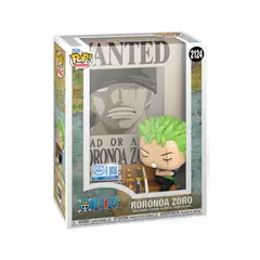 FUNKO - Pop Roronoa Zoro Pop Poster 2124 One Piece Exclusivo