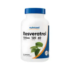 NUTRICOST - Resveratrol 700 MG - 120 Cápsulas