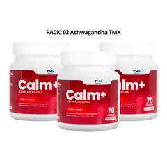 TMX - PACK X 03 - Gomitas Ashwagandha 70 unidades - Calm+