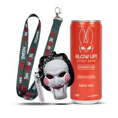 INSANE LABZ - Llavero (SAW) + Lanyard + Pre entreno 1 und Blow Up