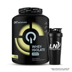 QNT - Metapure 2 kg - Proteina Whey Isolada - Vainilla + Shaker