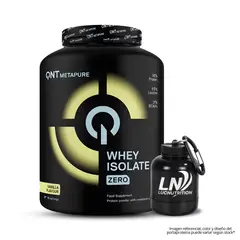 QNT - Metapure 2 kg - Proteina Whey Isolada - Vainilla + Portaproteina