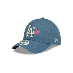 NEW ERA - Los Angeles Dodgers MLB Denim Heart Icon 9FORTY Strapback