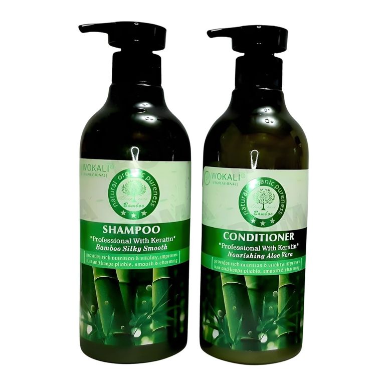 SHAMPOO Y ACONDICIONADOR BAMBÚ 550ML