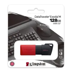 KINGSTON - MEMORIA USB 3.2 RED128GB DTXM ORIGINAL