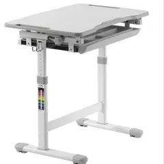 JUST HOME COLLECTION - Escritorio y silla ajustable gris