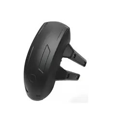 GENERICO - Soporte de Guardafango Universal Tapa barro para Moto 39 cm Negro