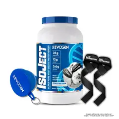 EVOGEN - Isoject 26 Serv Proteina Isolatada - Cookie and Cream + Shaker + Embudo