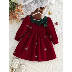 GENERICO - VESTIDO DE NIÑA DE TEMATICA DE NAVIDAD