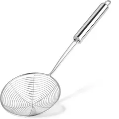 GENERICO - Espumadera escurridor de aceite o verduras acero inoxidable