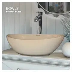 STONE - BOWL REDONDO HANNA BONE