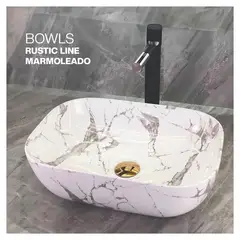 STONE - BOWL MINIMALISTA RUSTIC LINE MARMOLEADO
