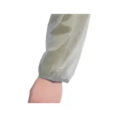 GENERICO - Poncho Impermeable Delgado Abierto de Mangas Elasticas con Capucha Ajustable Plomo