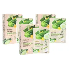 WOKALI - PACK 3 MASCARILLA FACIAL PEPINO 10UND