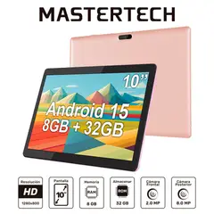 MASTERTECH - TABLET COLOR ROSADO MARCA MODELO ZB10 WIFI 32GB 8GB DE RAM