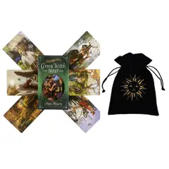 GENERICO - Cartas del tarot GREEN WITCH TAROT