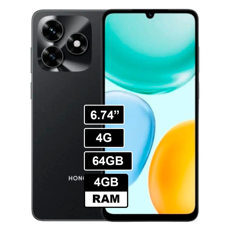 X5C 4GB 64GB Negro