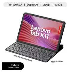 LENOVO - Tablet TAB K11 8GB RAM 128GB 4G Lte Teclado + Lapiz