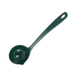 GENERICO - Cucharón Colador para Filtrar Aceite y Grasa Verde
