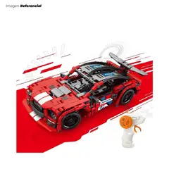 GENERICO - Set de Bloques Genérico Auto Deportivo Rojo Control Remoto de 433 Piezas