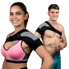 GENERICO - Hombrera Ajustable de Compresión Protección Deportiva Premium