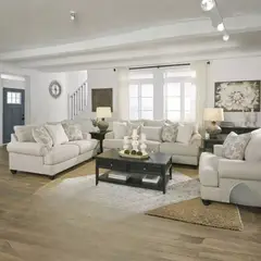 GENERICO - Juego de Sala Santi 3-2-1 en Tela Chenille Antifluido