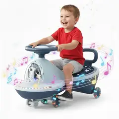 GENERICO - COCHE PARA NIÑOS Y BEBÉS JUGUETE EMPUJE GIRO DE 360° CON RUEDAS