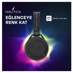 NAUTICA - SPEAKER S20 ULTRA PORTABLE BLUETOOTH 5.1 OUTDOOR IPX5/ BLACK / LONG BATERY