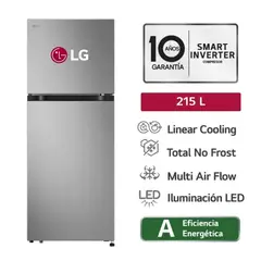 LG - Refrigeradora Top Freezer 215l Linearcooling Vt22bpy
